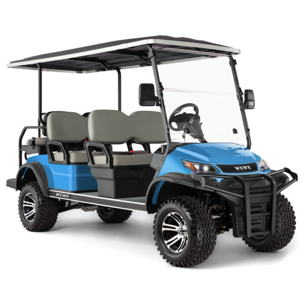 4+2 seat L click golf cart - Image 14