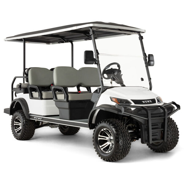 4+2 seat L click golf cart