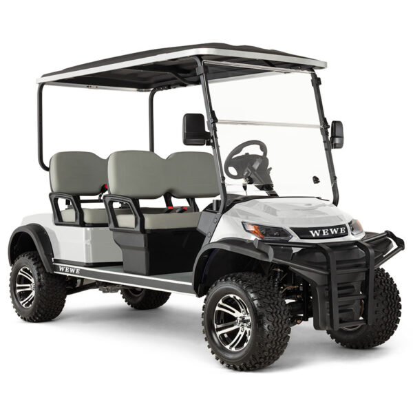 4 seat L click golf cart
