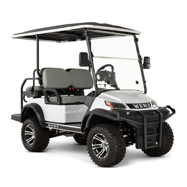 2+2 seat L click golf cart