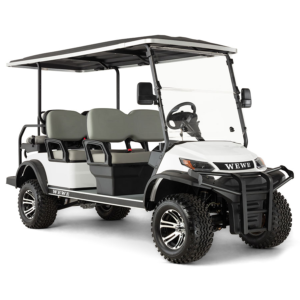 4+2 seat L golf cart