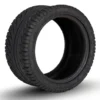 12" Matrix Gloss Black Golf Cart Wheels
