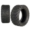 14" Vampire Black All Terrain Off-Road Golf Cart Tires Combo