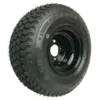 8" OEM Steel Golf Cart Wheels Combo