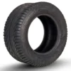 10" Bulldog Black Machined Aluminum Golf Cart Wheels